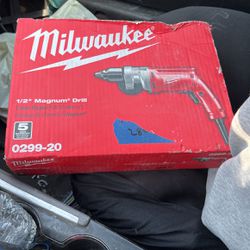 Milwaukee Corded Drill