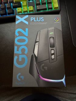 Logitech mouse G502 X Plus (read desc)