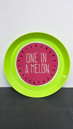 One In A Melon Novelty Plate