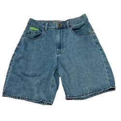 Empyre Sydney Jorts Womens 8 Jean Shorts Blue Denim Y2K