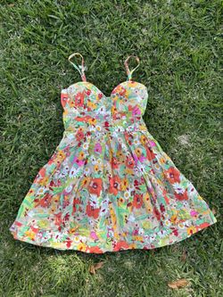 Floral mini dress