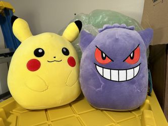 Pokémon Squishmallow - Gengar and Pikachu Set