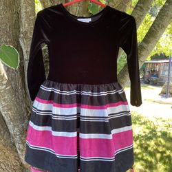 Bonnie Jean Girls Size 4 Holiday Party Dress 4T 