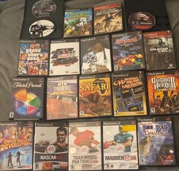 🎮 20-GAME PLAYSTATION 2 GAME LOT — $130 FOR EVERYTHING! 🎮  🔥 TAKE THE ENTIRE LOT FOR JUST $130! 🔥  Individual prices:  1. Grand Theft Auto: Vice C