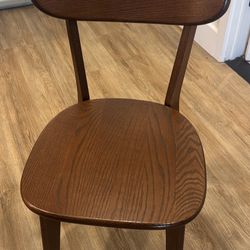 NEW Midcentury modern wood chair