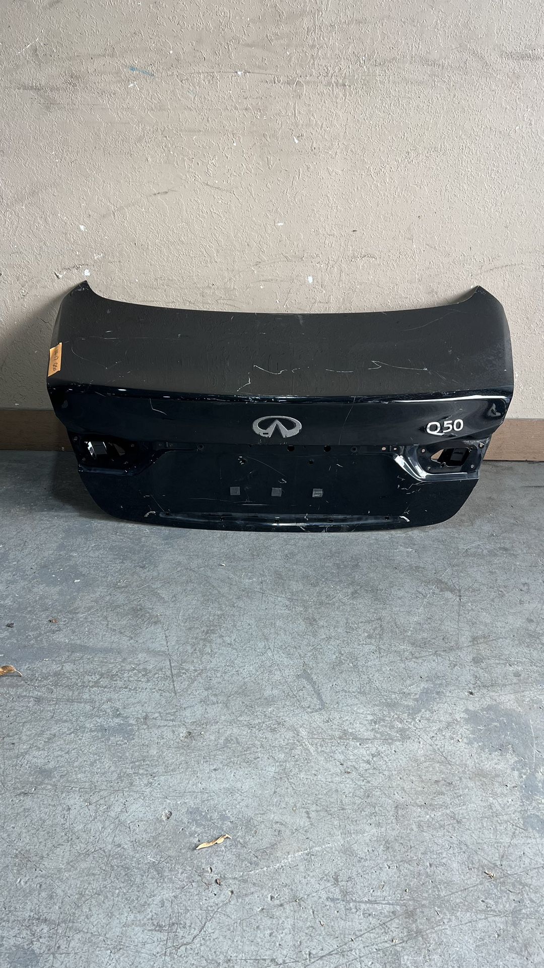 14-17 Infiniti Q50 Trunk Lid Taillid Tailgate Liftgate Tail Lid Lift Hatch Tapa Trasera Parts Part 2014 2015 2016 2017