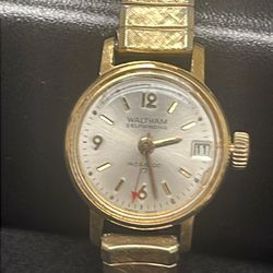 Women’s Waltham automatic watch gold filled 10k