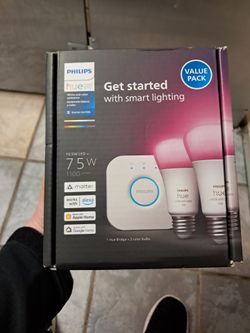 Philips Hue get started kit new