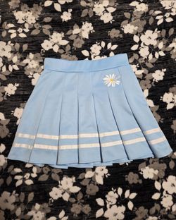 Spencer's Fck Daisy Pleated Skirt