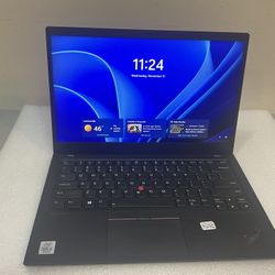 Lenovo ThinkPad X1 Carbon 7th Gen i5-10210U @1.6GHZ 8GB Ram  256GB SSD Touchscreen   