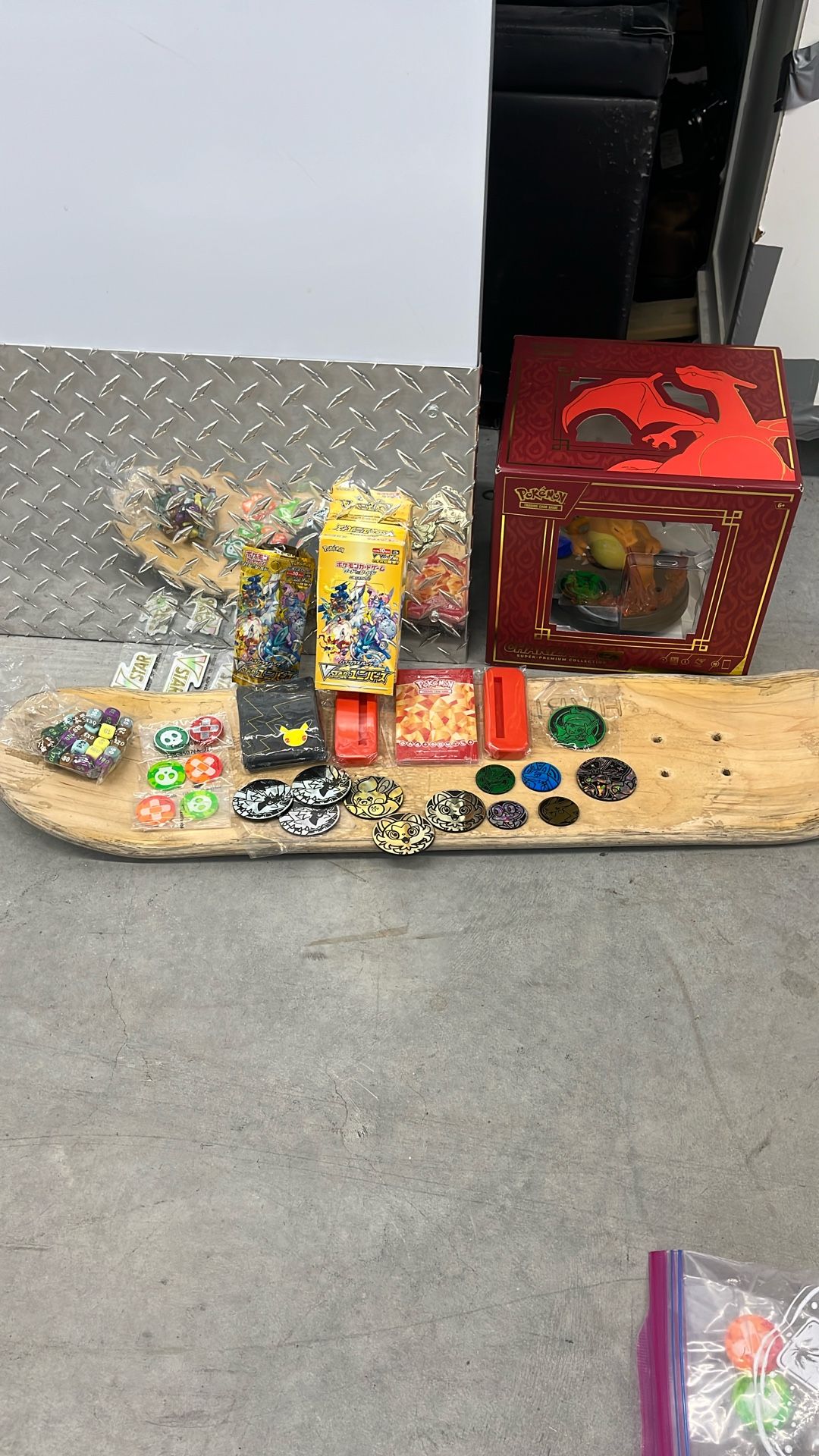 Pokemon TCG Original VStar Box And Package Charizard Tokens And More