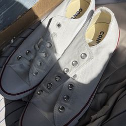 White Converse 