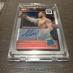 Jack Della Magdalena  UFC Welterweight- Autographed Card