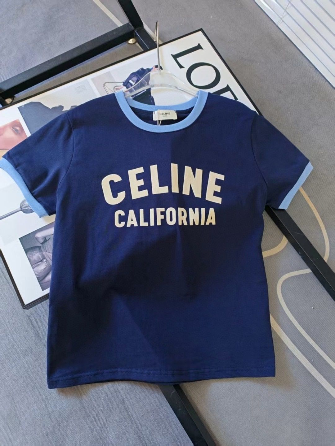Celine Women’s Bule T-shirt 