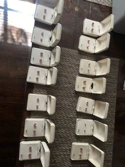 Sterling silver 8$ by pair each