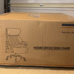 Brand New Heavy Duty Executive Office Chair – High Back, Extra Comfort - Unopened Box