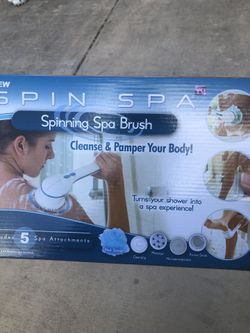 Spinning spa Brush