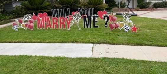 Complete Yard Greeting Sign Business - Huge Inventory