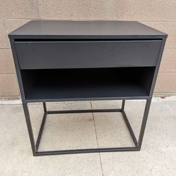 IKEA VIKHAMMER Black Modern Nightstand for Sale in Huntington