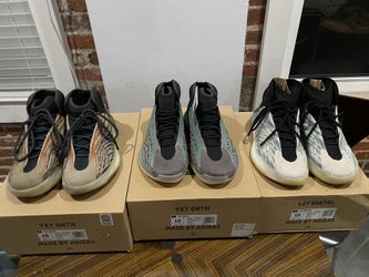 2 pairs of Adidas Yeezy Quantum Size 10 