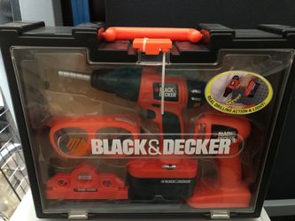 Kids Black&Decker toy drill set