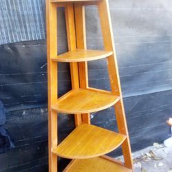 Tall Corner Shelf