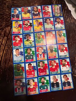 World Cup cards