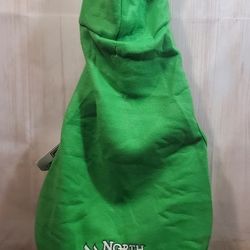 @CHV.  North Texas Mean Green dog costume Hoody sweat shirt for big dogs 