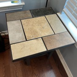 Stone Slab Side Table