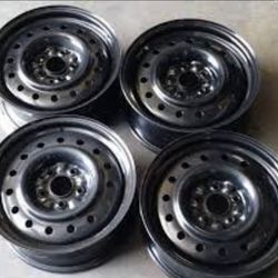 Metal Rims RAV4 Civic Accord CRV Rouge Altima Steel Wheels Passat Jetta Camry Corolla 