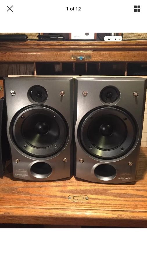 Pioneer S-P770V Bookshelf Speakers (Pair)