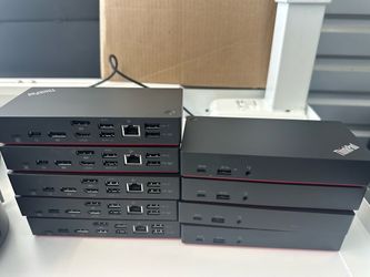Lenovo ThinkPad Docking Stations – Lot of 9