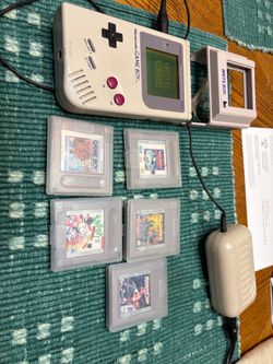 Nintendo Game Boy Bundle with 5 Games