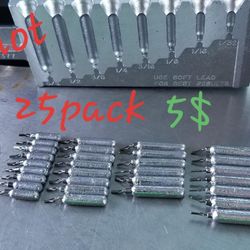 Drop shot fishing sinker / fishing weights