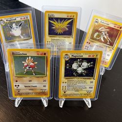 Vintage Pokémon Cards