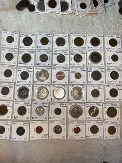 Collection of world coins. $150 in value!