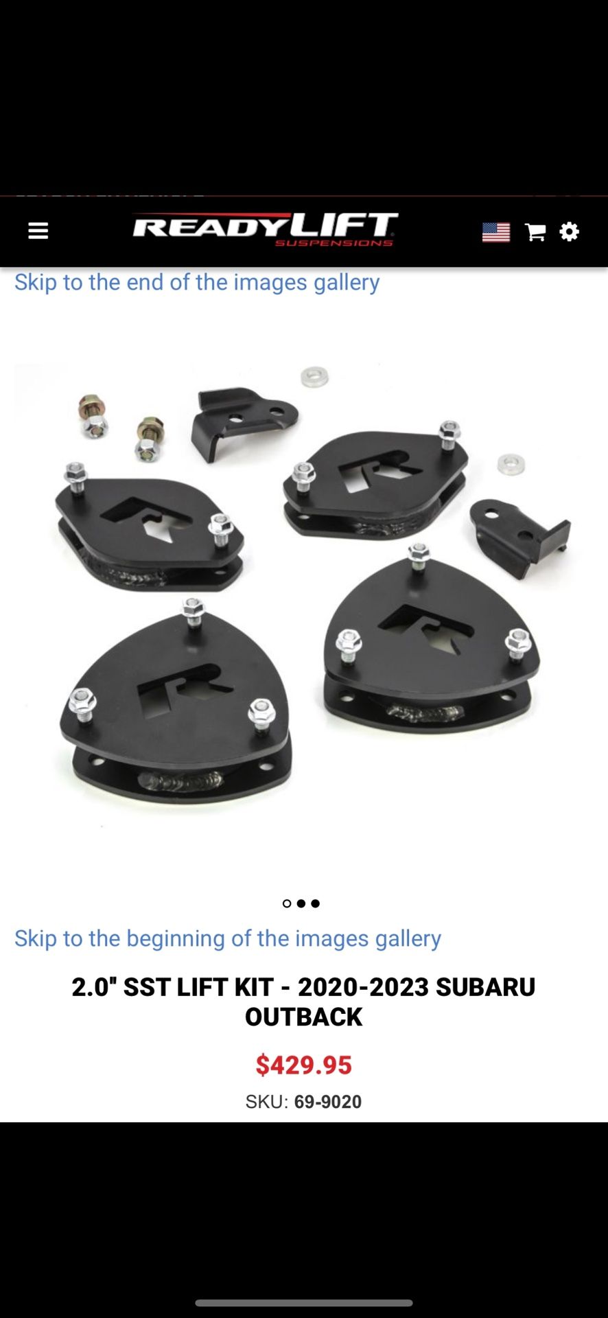 Subaru Outback Lift Kit