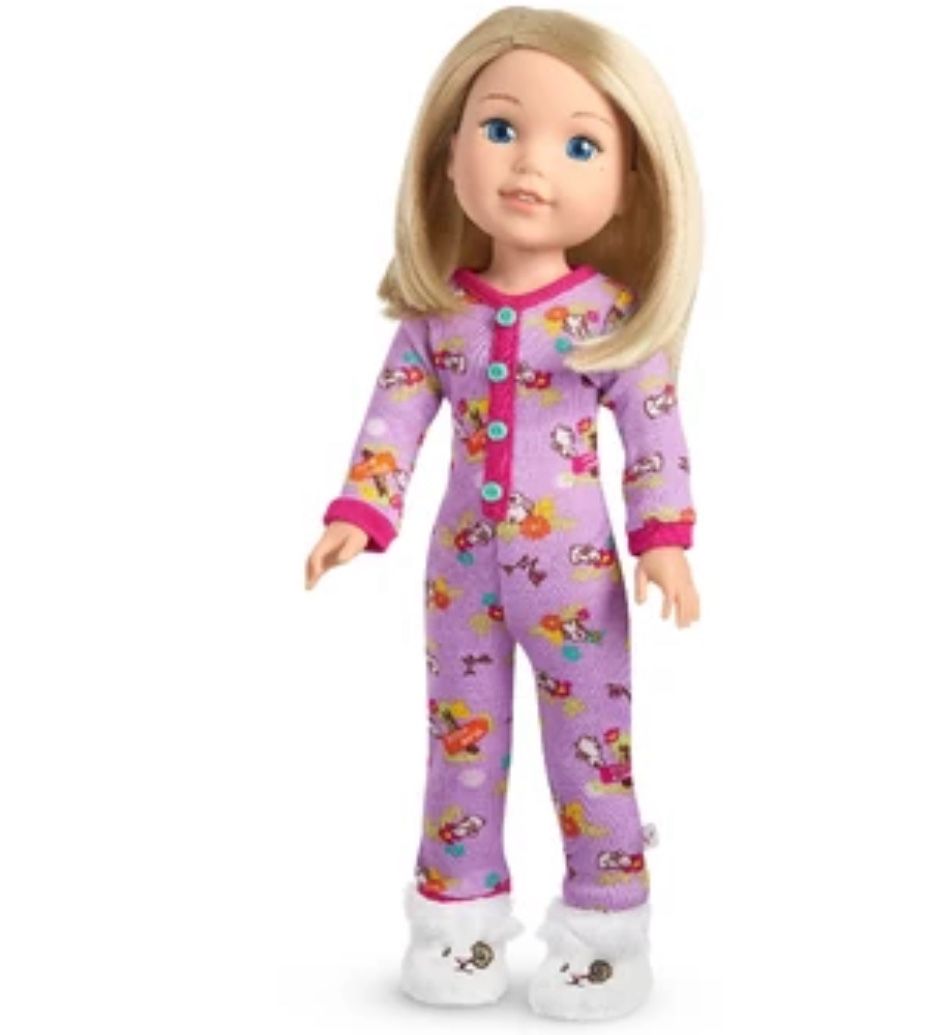 American Girl Wellie Wishers Hop To It PJs Pajamas - No Doll