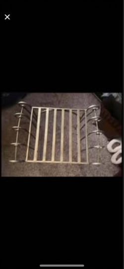 Vintage Like New Heavy, Sturdy Gold Wrought Iron French Vanity Stool. Price firm