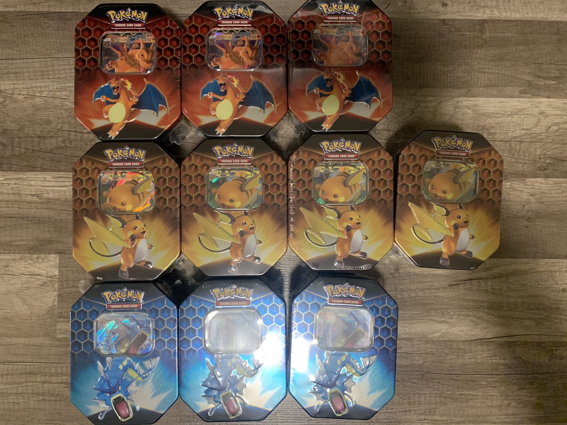 Pokemon Trading Card Hidden Fates Tin *Sealed*