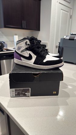 Jordan 1 Mid SE Varsity Purple – Size 8.5 – OG Box