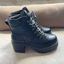 Black Platform Boots