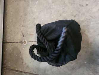 Workout battle rope