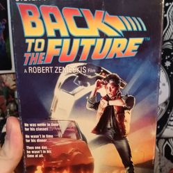 Back To The Future VHS 