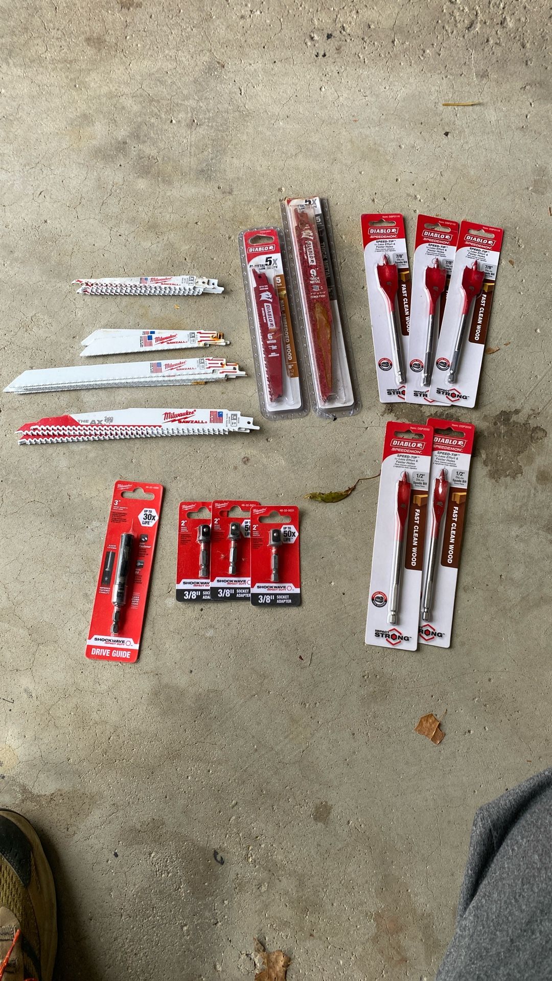 Sawzall Blades And Wood Bits