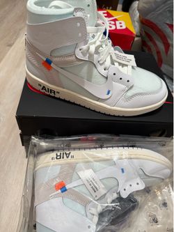 Jordan 1 off white VAA Alaska size 8