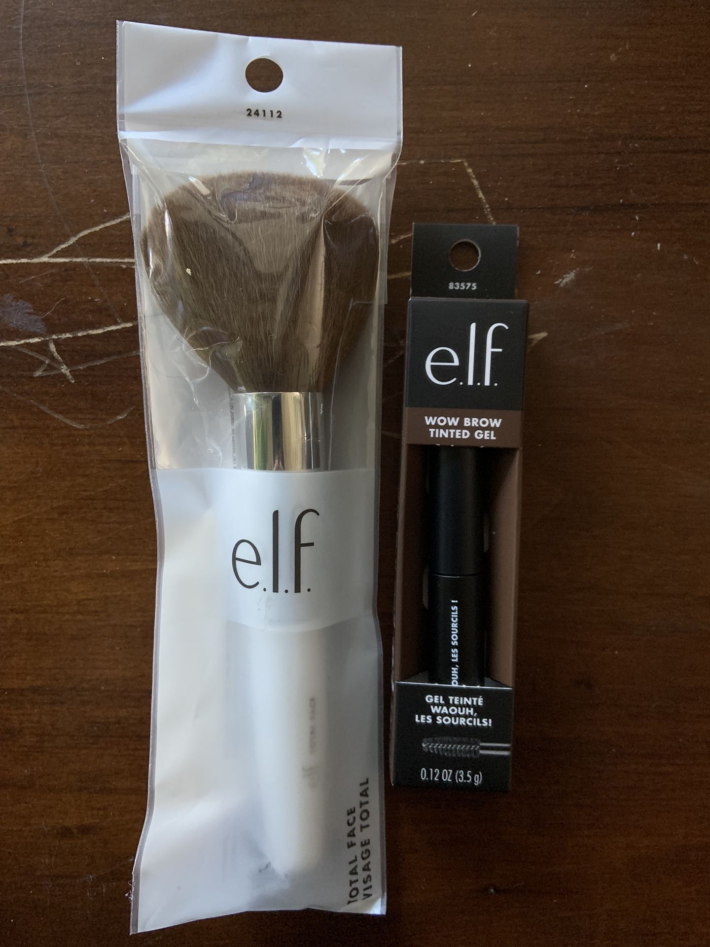 Elf Brush + Wow Brow Tinted Gel