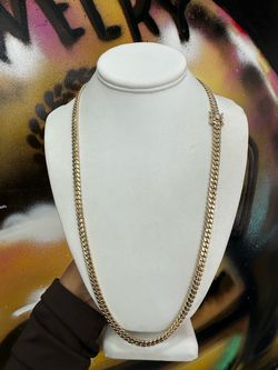 10k Solid Cuban Link Chain