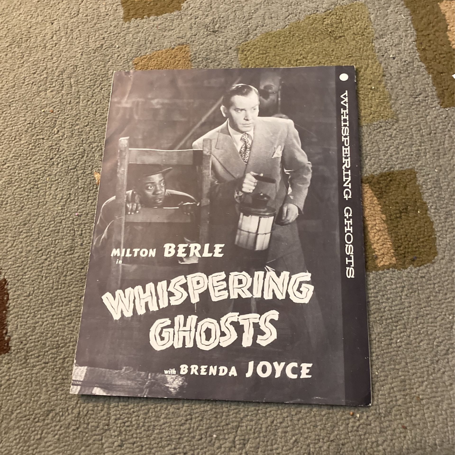 "Whispering  Ghosts" Milton Berle Tv Ad