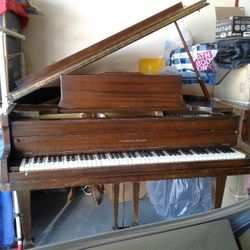 France Bacon Baby Grand Piano